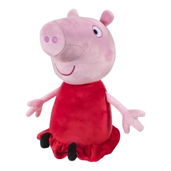 14” Large Plush Peppa Pig Character STUFFED Animal Doll Toy Pillow Buddy - Picture 1 of 6